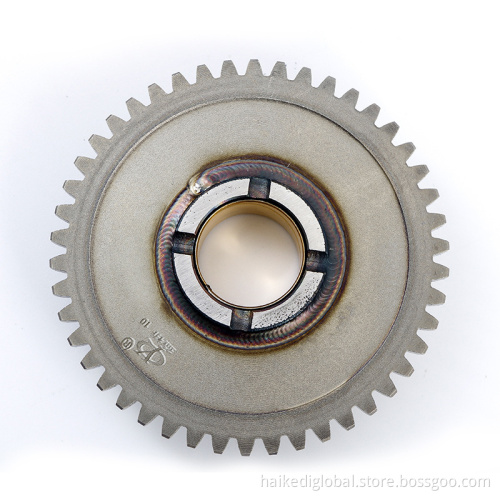 motorcycle engine start gear